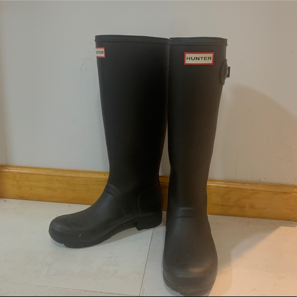 Hunter Rainboots Black sz 37